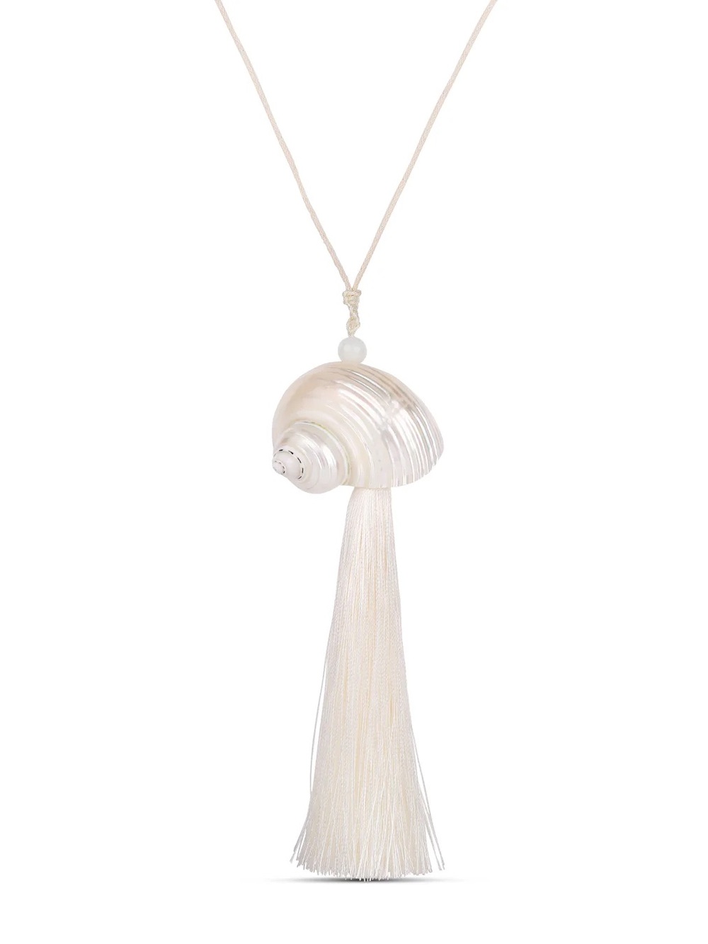 Ivory Tassel Shell Necklace